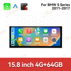 15,8 pulgadas Qualcomm 680 Android 13 Carplay para <span class=keywords><strong>BMW</strong></span> 5 F10 F11 F18 reproductor Multimedia de coche navegación GPS Radio de coche unidad principal de pantalla - Product Image 2