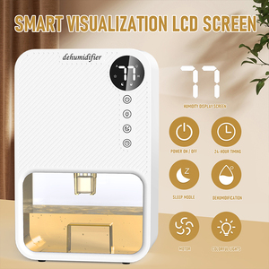 Mejor venta pequeño deshumidificador 129 onzas mini deshumidificador secador para clima húmedo deshumidificador inteligente para el hogar - Product Image 3