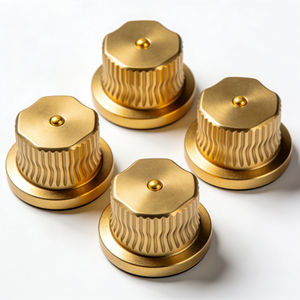 OEM/ODM All-Aluminum Potentiometer Rotary Knob - Custom Rotary Control Bulk Supply - Product Image 2