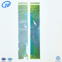 Long Size Three Side Sealed Zipper Plastic Packaging Bag for Elongated Medical Instrument Accessories Custom Printed Logo