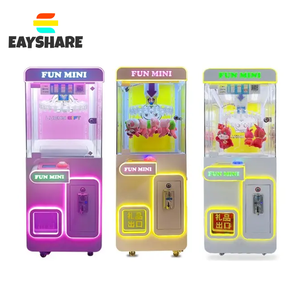 Parc d'attractions bon marché jeu à pièces petit jouet mini pince à griffes pince prix cadeau distributeur machine d'arcade - Product Image 5