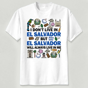 El Salvador sera toujours à la maison Sweet Home to Me T-shirt T-shirts en coton à manches courtes pour hommes Drop Shipping Sports Tops Offre Spéciale - Product Image 4