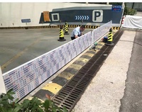 Barrera de Control de Inundaciones de Aluminio, Tablero Impermeable para Prevención de Inundaciones, para Uso Doméstico, Garajes Subterráneos y Puertas de Tiendas