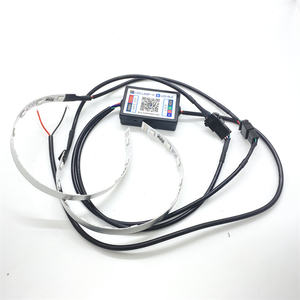 Kit de anillos de Ojos de demonio LED de control de Aplicación <span class=keywords><strong>360</strong></span> grados Devil Eyes <span class=keywords><strong>Halo</strong></span> Super brillante para lente de proyector HID Xexon - Product Image 2