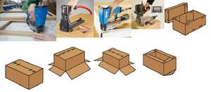 तांबा लेपित पट्टी गत्ते का डिब्बा बंद स्टेपल 3518 के लिए बॉक्स पैकेज - Product Image 5