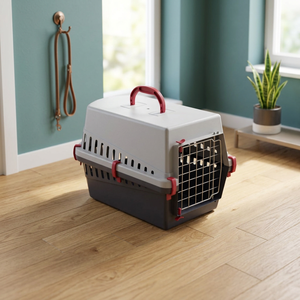 Transportadora de Mascotas de Plástico Resistente, Estilo Lujoso con Características Ajustables y Transpirables para Perros y Gatos - Hecho en Italia - Product Image 3