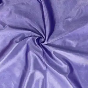 100% Polyester 트리코 현혹 Shiny Plain Fabric