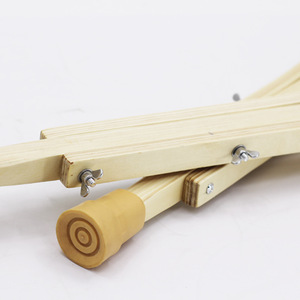 Muletas de madera ajustables en altura, antideslizantes y duraderas para ancianos y niños - Product Image 1