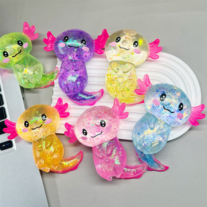 Palla Antistress a Forma di Salamandra in Sciroppo di Malto, Giocattolo Spremibile in TPE, per Bambini 2-4 Anni, con Funzione di Lenta Risalita - Product Image 4