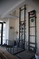 Elevador Eléctrico Pequeño para Carga, Anticaídas, Máquina de Elevación Sencilla, Plataforma Elevadora para Fábrica, Almacén y Hogar