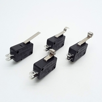 Microinterruptor de Respuesta Rápida RL6-1, Baja Fuerza de Operación, 16A/250V, IP18, Conexión Rápida para Aplicaciones Industriales y Automotrices