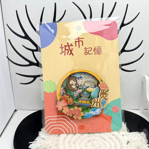 2026 New Design Wooden Epoxy <b>Fridge</b> Magnet Personalized City Tourism Souvenir Craft Gift Refrigerator Sticker 3d Wood Magnets - Product Image 4