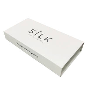ปลอกหมอนผ้าไหมหม่อนแท้สั่งทำปลอกหมอนผ้าไหมแท้ชุดกล่องของขวัญที่ปิดด้วยแม่เหล็กว่างเปล่า - Product Image 5