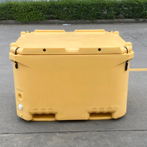 Nhiệm Vụ Nặng Nề 660L Cách Điện Hộp Lạnh Công Suất Lớn Thương Mại Lạnh Thực Phẩm Lưu Trữ Rotomolded Cá Ice <span class=keywords><strong>Container</strong></span> Cho Hải Sản - Product Image 3