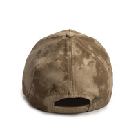 Casquette de baseball unisexe en cuir PU dégradé tie-dye, style décontracté et urbain, ajustable pour l'extérieur