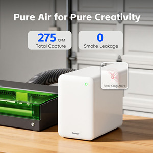 Purificateur d'air de bureau XT150 avec filtre HEPA et <span class=keywords><strong>tuyauterie</strong></span> personnalisable, absorbe la fumée et les odeurs - Remise Expo de Mars - Product Image 3