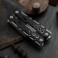Couteau de poche multifonctionnel industriel EDC avec pince, support OEM pour la survie et le camping