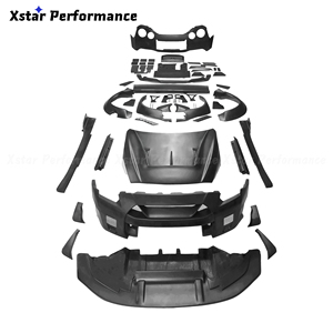 ชุดบอดี้คิทไฟเบอร์กลาสไฟเบอร์กลาสไฟเบอร์กลาสสไตล์ Ver.2สำหรับ Nissan <span class=keywords><strong>GTR</strong></span> <span class=keywords><strong>R35</strong></span> - Product Image 1