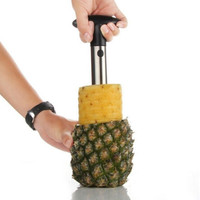 Eenvoudig Keukengereedschap Roestvrijstalen Fruit Ananas Dunschiller Corer Snijder