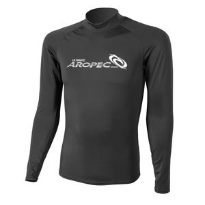 Aropec alta calidad hombres manga larga Rash Guard poliéster/Spandex Material compresión Surf deportes gimnasio equipo MMA verano - Product Image 1