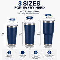 Mug isotherme en acier inoxydable blanc de 20 oz avec couvercle, gobelet de voyage pour sublimation, idéal pour le camping, le vin, le thé et le café