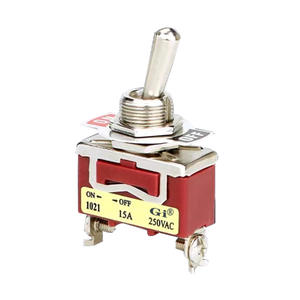 Mini Interruptor de Palanca E-TEN, Interruptor Basculante de Metal SPST con Forma de Contacto DPDT, 25 A Máx. Modelos Actualmente Disponibles 1322/1321/1021/1121/1122/1221 - Product Image 2