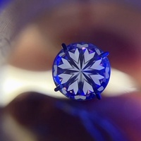 Gevşek taş toptan yuvarlak parlak kesim 5MM Moissanite elmas DEF VVS renk Carat taş fiyat için karat başına yüzük