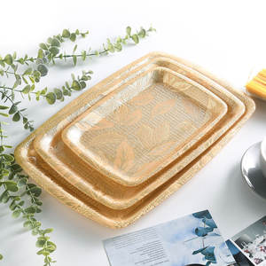 Plateau acrylique en plastique KRA-613 280*200-plateau de service en tissu transparent pour hôpital d'hôtel commercial et usage domestique - Product Image 1