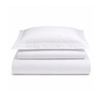 Ensemble de draps de lit Tavelya Luxury 100% coton 300TC 5 étoiles pour hôtel, blanc, respirant, doux, ensemble de literie, housse de couette, taie d'oreiller, hôtel