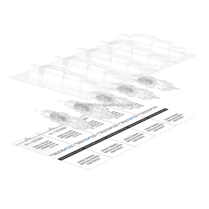 316 thép không gỉ microblading Tattoo Cartridge kim vĩnh viễn tính năng được thiết kế cho Ngọc Trai Đen Máy Bút lông mày môi - Product Image 3