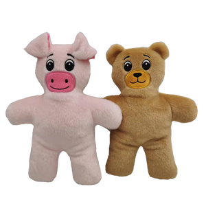 Peluche interactivo para mascotas, juguetes para morder y chillar, cerdo - Product Image 1