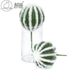 Nouveau Style de Plante Succulente Artificielle Bon Marché Mini <span class=keywords><strong>Cactus</strong></span> Boule Artificielle pour Pièces de Fleurs - Product Image 6