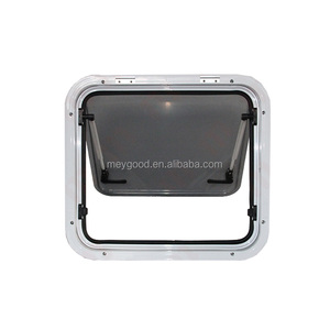 Fenêtre de camping-car à coin rond de <span class=keywords><strong>petite</strong></span> taille 387x336mm avec <span class=keywords><strong>moustiquaire</strong></span> - Product Image 2