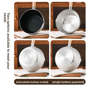 Olla Yukihira de Aleación de Aluminio, Estilo Japonés, con Escala, para Cocina de Inducción y Gas, Venta Directa de Fábrica - Product Image 3