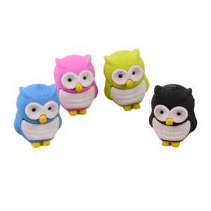 Cục Tẩy Kéo Rời Hình Động Vật Sáng Tạo Bán Chạy Thiết Kế Theo Yêu Cầu Thời Trang Cục Tẩy Xếp Hình Cú 3D - Product Image 1