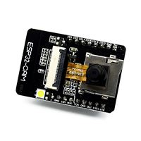 ESP32-CAM dengan antena ESP-32S modul WiFi ESP32 seri ke WiFi ESP32 CAM papan pengembangan modul kamera 5V OV2640