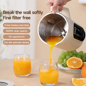 Điện xử lý thực phẩm Nut sữa Maker nấu ăn máy xay sinh tố tự động sưởi ấm nấu ăn máy xay sinh tố sữa đậu nành máy sữa đậu nành - Product Image 4