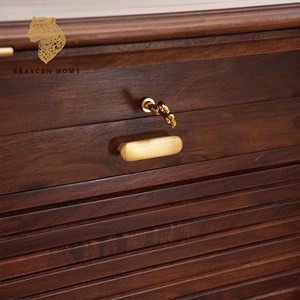 Sang trọng công suất lớn <span class=keywords><strong>Walnut</strong></span> lưu trữ tủ đồ trang sức bằng gỗ tủ trưng bày cho rượu vang đỏ và xì gà phòng ngủ thủ công lưu trữ tủ - Product Image 5