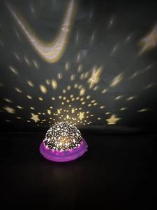 Lampada di Proiezione LED Creativa Cielo Stellato Piccolo Disco Volante Luce Notturna USB Decorazione Camera da Letto - Product Image 3