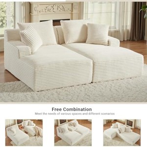 Canapés modulables désossés à compression Unisofa pour la maison Meubles de salon sans cadre de luxe Canapé-<span class=keywords><strong>lit</strong></span> compressé - Product Image 4