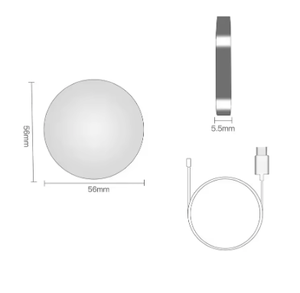 ที่ชาร์จไร้สายระบบแม่เหล็ก, สำหรับ iPhone 16 15 14 13 12 Pro Mini USB C 8 <span class=keywords><strong>PLUS</strong></span> XR MAX airpods ที่ชาร์จโทรศัพท์แบบเร็ว - Product Image 6