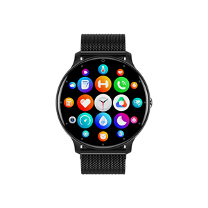 HKSF DF19 1.46 SCREEN DFC14PRO black Blue BT round smart <b>watches</b> customized multi sports fitness bracelets - Product Image 6