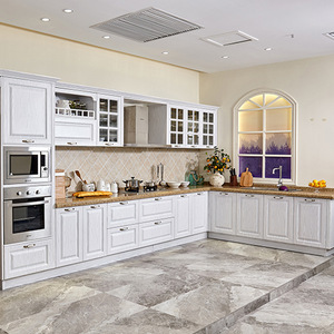 Armarios de cocina modulares clásicos modernos personalizados extra brillantes sofisticados - Product Image 3