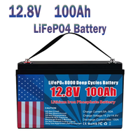 Stock UE/USA – Batterie LiFePO4 12V 100Ah 600Ah, Pack de batteries lithium-ion 12V 24V 52V 200Ah 300Ah pour stockage d'énergie domestique portable