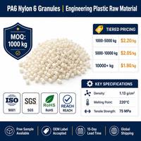 Gránulos de Nylon 66 PA66 al por Mayor, Reforzados con Fibra de Vidrio, Grado de Inyección, Resina de Poliamida en Pellets para Componentes de Compartimento de Motor OEM