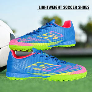 Vente en gros d'usine, personnalisation <span class=keywords><strong>de</strong></span> nouvelles chaussures <span class=keywords><strong>de</strong></span> <span class=keywords><strong>football</strong></span> TF avec crampons pour une meilleure adhérence et une protection efficace <span class=keywords><strong>de</strong></span> la cheville - Product Image 6