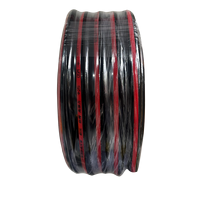 Tuyau d'arrosage de jardin flexible en PVC tressé haute pression anti-UV avec raccords en laiton, longueur 100 pieds, 1/2 pouce, pour irrigation complète