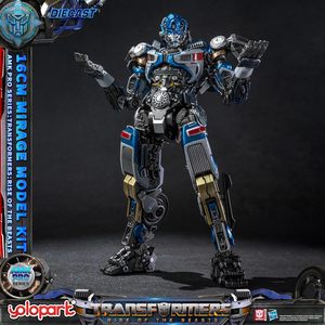 YOLOPARK Transformers AMK PRO Series <span class=keywords><strong>Rise</strong></span> <span class=keywords><strong>of</strong></span> <span class=keywords><strong>the</strong></span> <span class=keywords><strong>Beasts</strong></span> Mirage Figurine d'action 16 cm/6,3 po pour les 15 ans et plus, sans transformation - Product Image 4