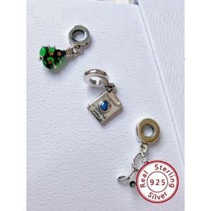 Cadenas de Pulsera con Cierres Redondos de Circonita al por Mayor, Abalorios de Plata a Granel para DIY, Accesorios de Joyería de Moda para Manualidades Hechas a Mano - Product Image 3