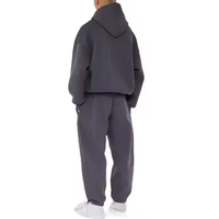 Survêtement en coton 100% de haute qualité pour hommes, coupe-vent, design tendance, fabrication sur mesure OEM, hiver